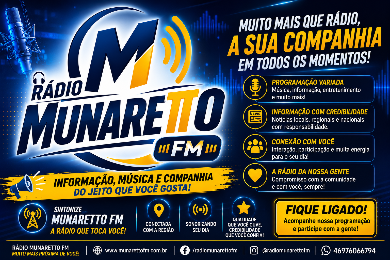 RÁDIO MUNARETTO FM